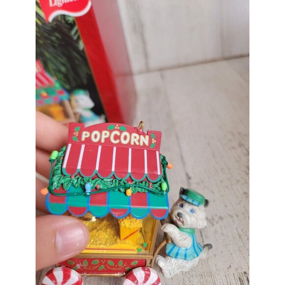 Carlton Cards get your pup-corn here! ornament Xmas - Picture 4 of 9